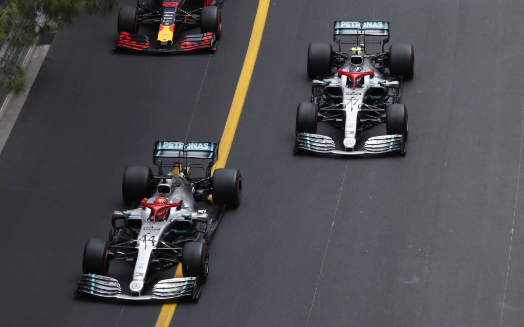 2019 Monaco Grand Prix, Sunday - Wolfgang Wilhelm Хамилтън Ботас Монако 2019 старт