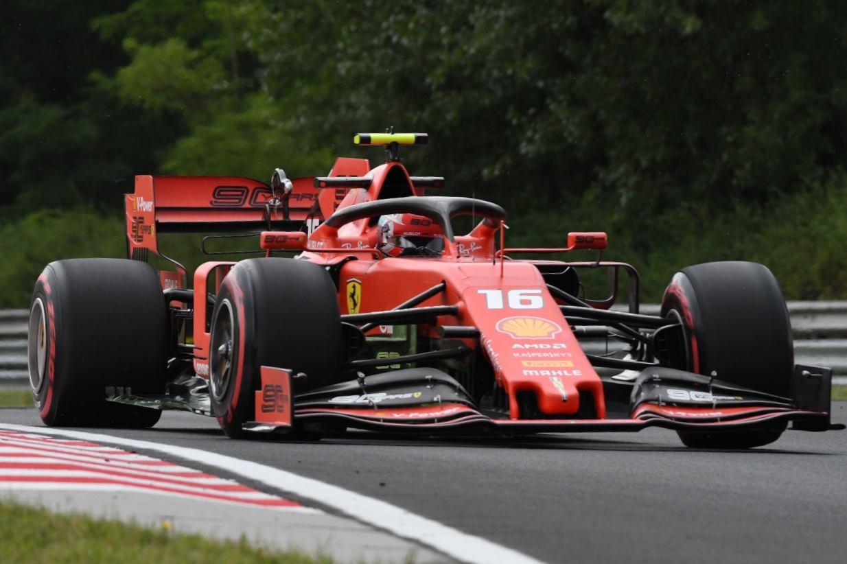 2019_hungary leclerc fp1 Шарл Льоклер