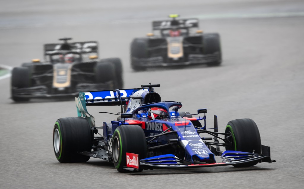 kvyat-grosjean 2019 germany Дани Квят пред Ромен Грожан, Торо Росо