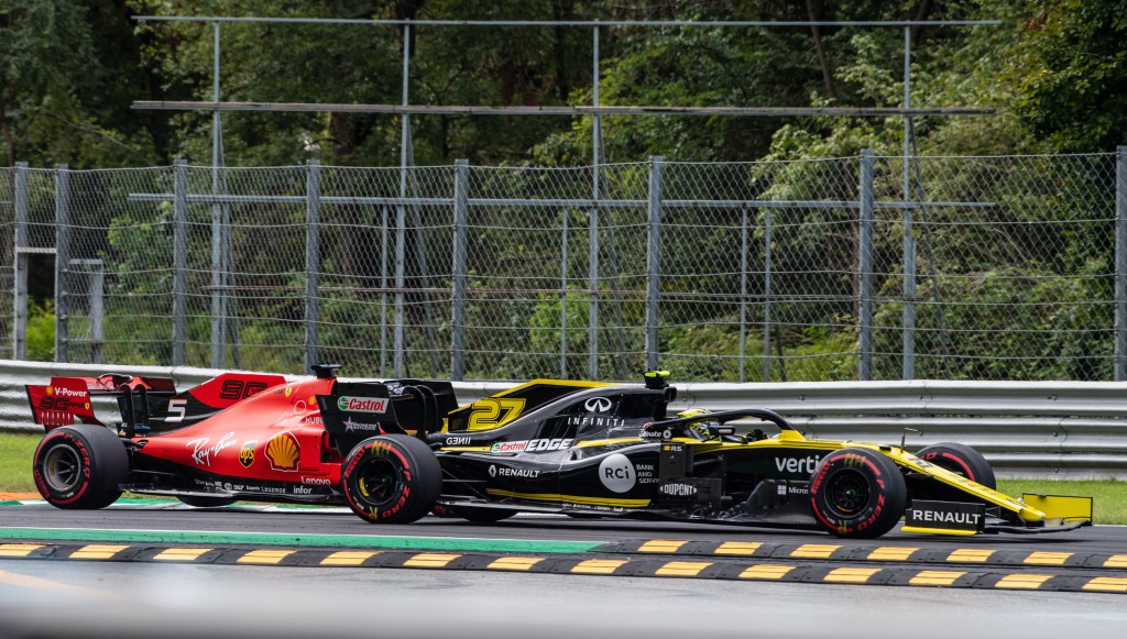 Nico Hulkenberg and Sebastian VETTEL, Italy/Monza, 2019 Нико Хюлкенбер