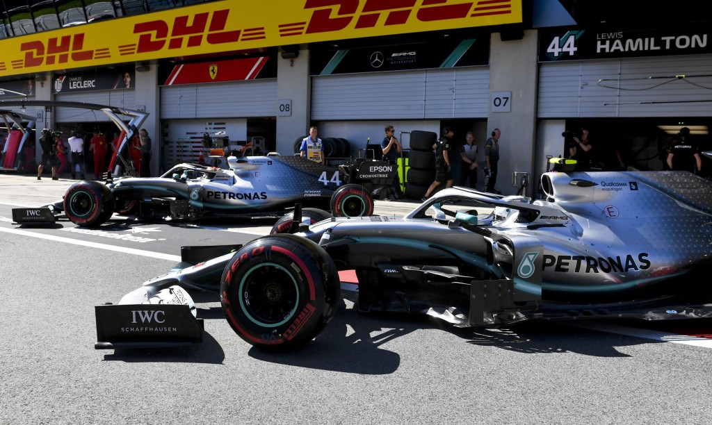 2019_bottas and hamilton Мерцедес, Валтери Ботас, Люис Хамилтън