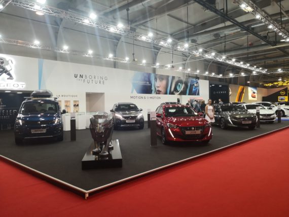 Peugeot, салон, изложение, автосалон