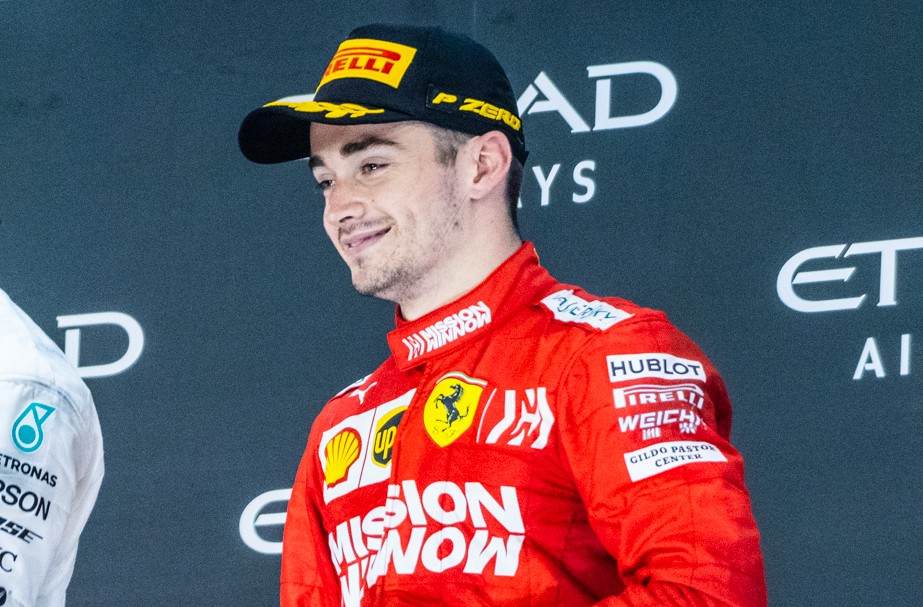 2019_abu dhabi leclerc podium Шарл Льоклер
