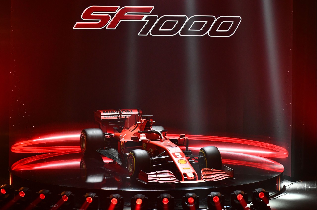 FERRARI SF1000 LAUNCH Ферари SF1000