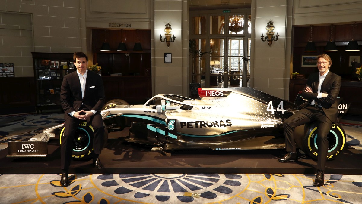 Mercedes-AMG Petronas Formula One Team Announces Principal Partnership with INEOS