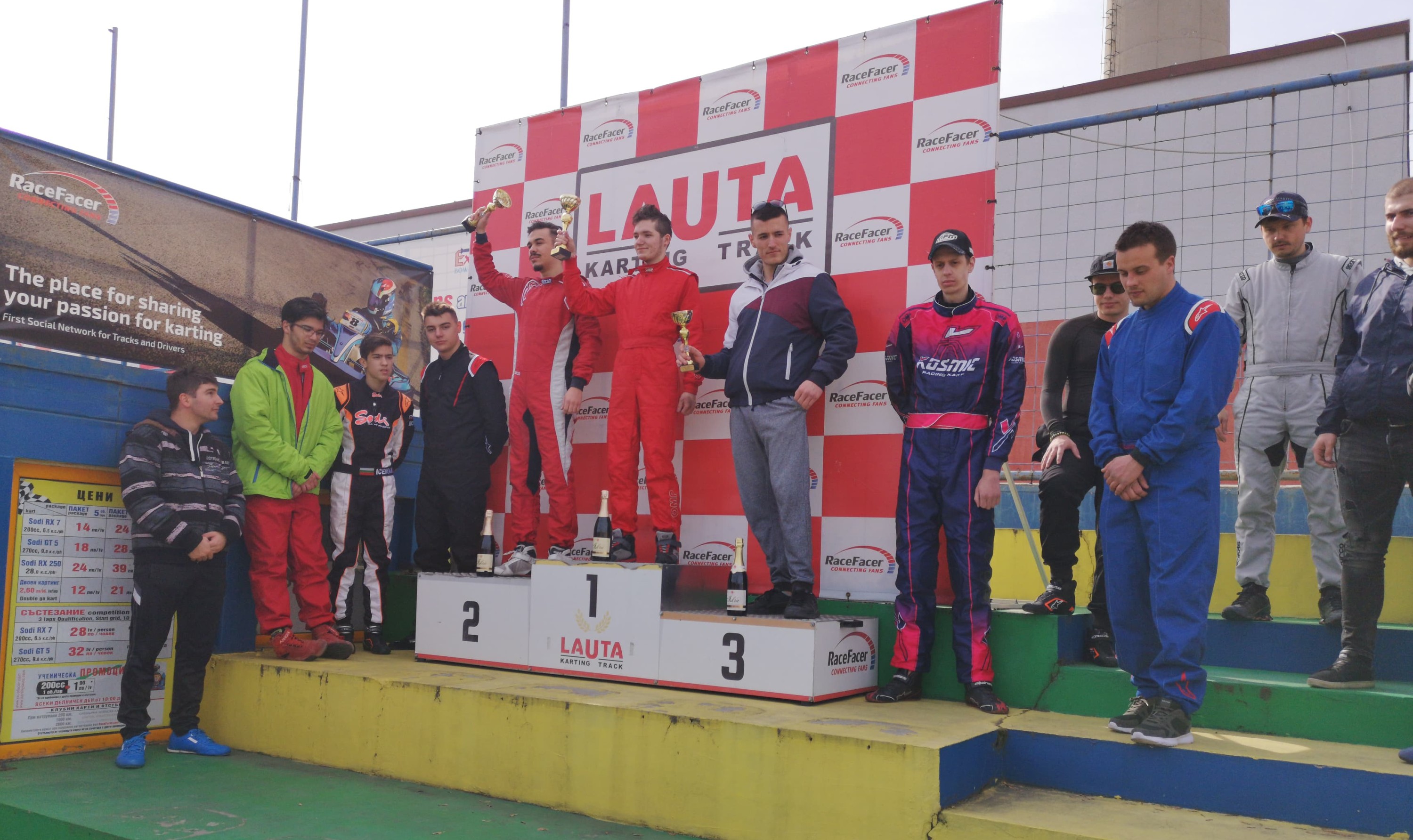 2020_karting lauta 05round winer sprint podium