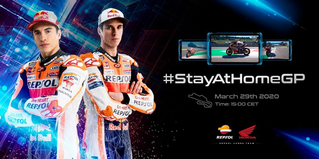 #StayAtHomeGP MotoGP