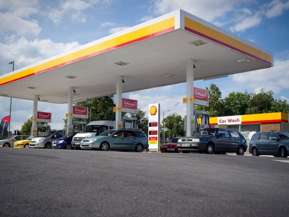 бензиностанция Shell