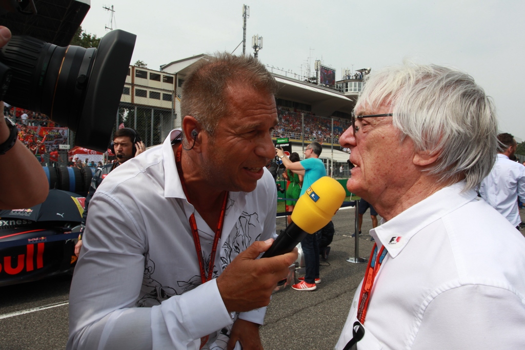 Bernie ECCLESTONE, Kai EBEL. RTL, Кай Ебел, Бърни Екълстоун
