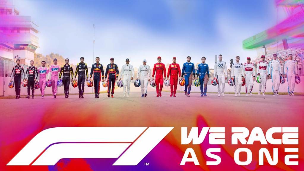 #WeRaceAsOne
