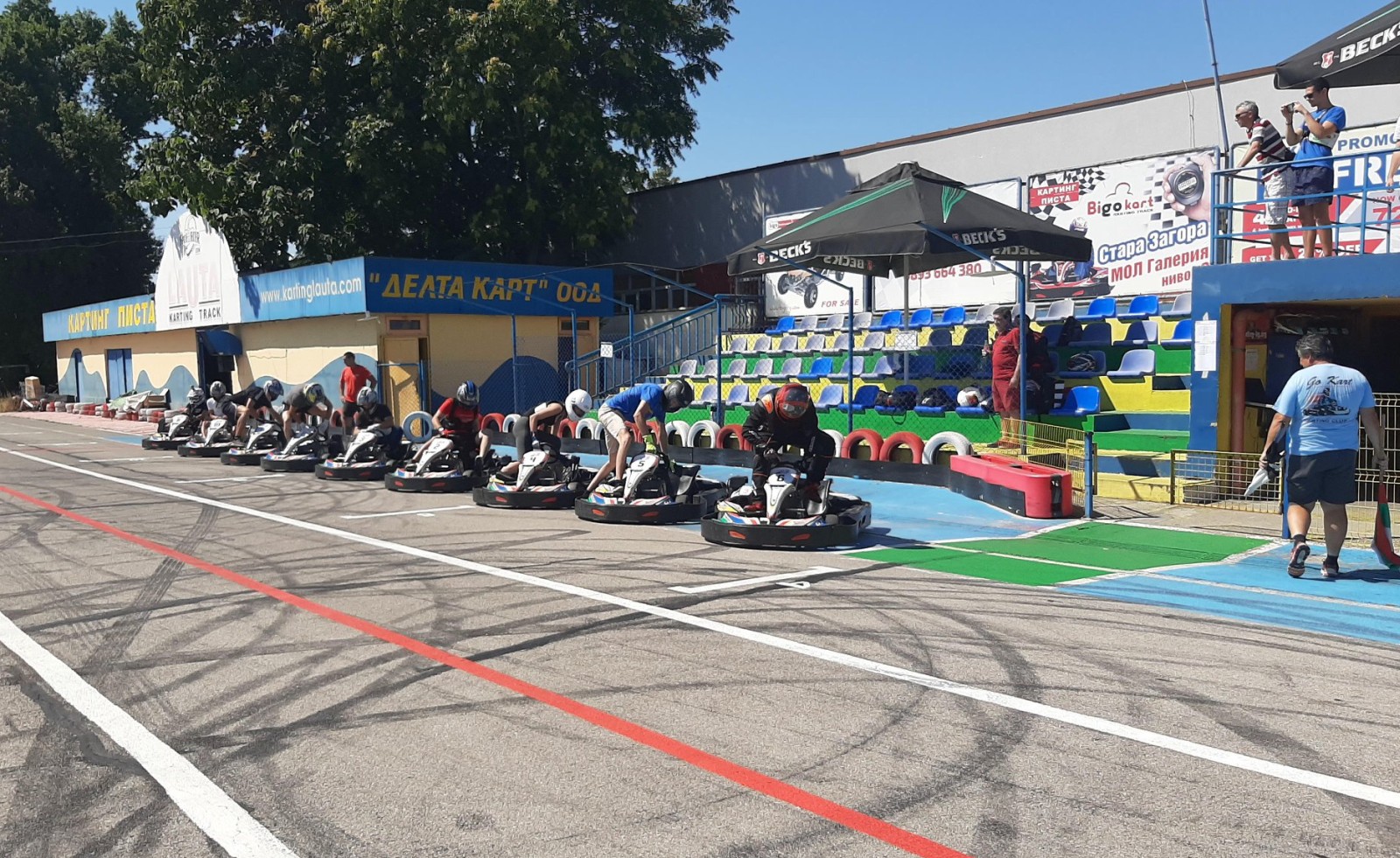 2020_karting lauta 03round start 2020 RaceFacer Лаута 3 кръг