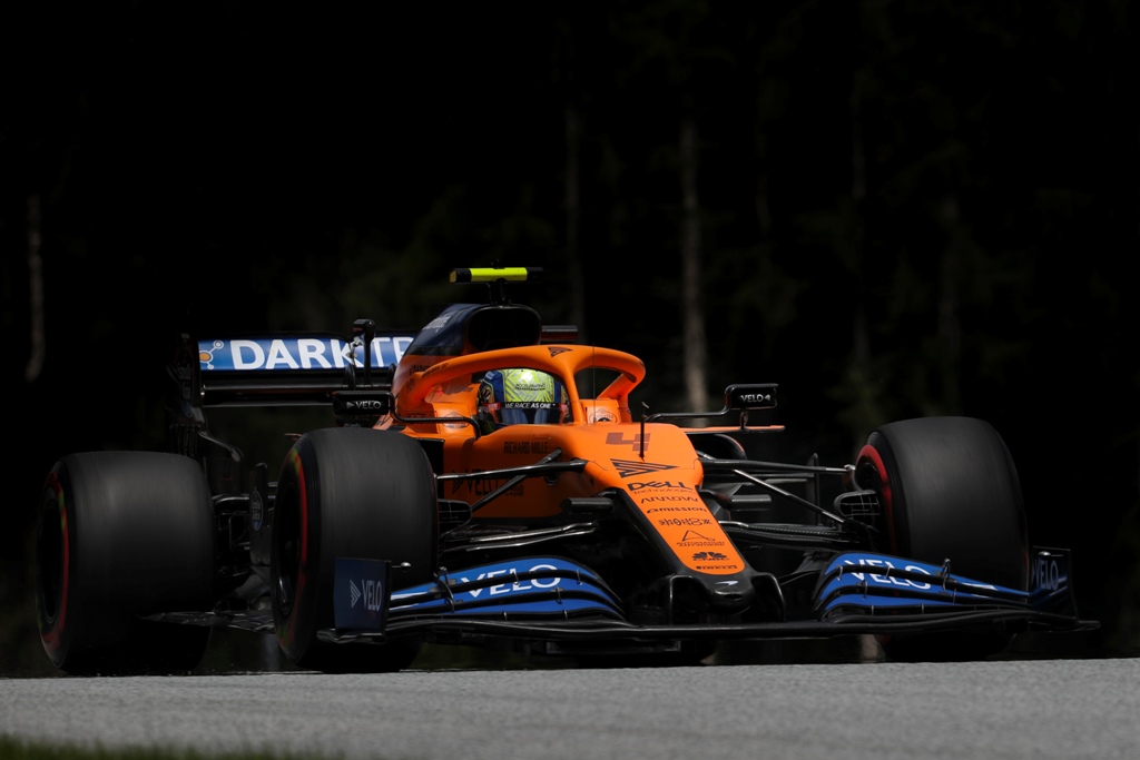 Lando Norris, McLaren MCL35 Ландо Норис