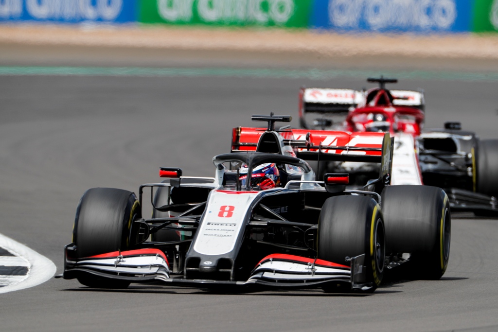 2020 British GP Ромен Грожан
