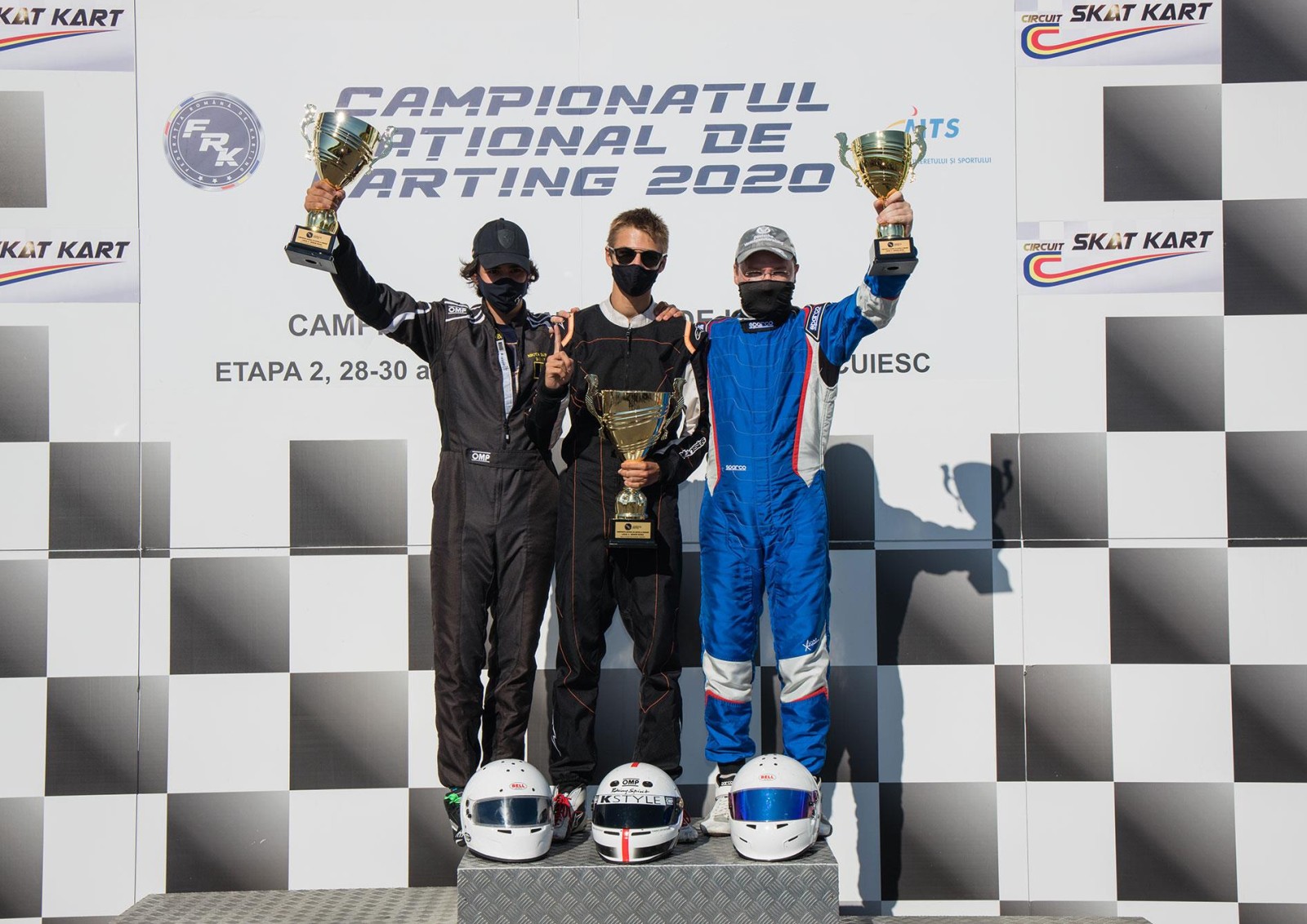 2020_karting bekov roumenia podium 2 Мартин Беков