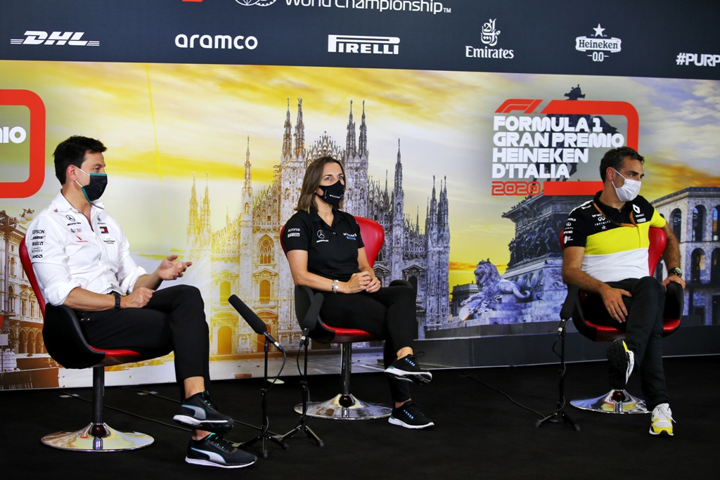 Formula One World Championship Тото Волф, Клер Уилямс, Сирил Абитебул