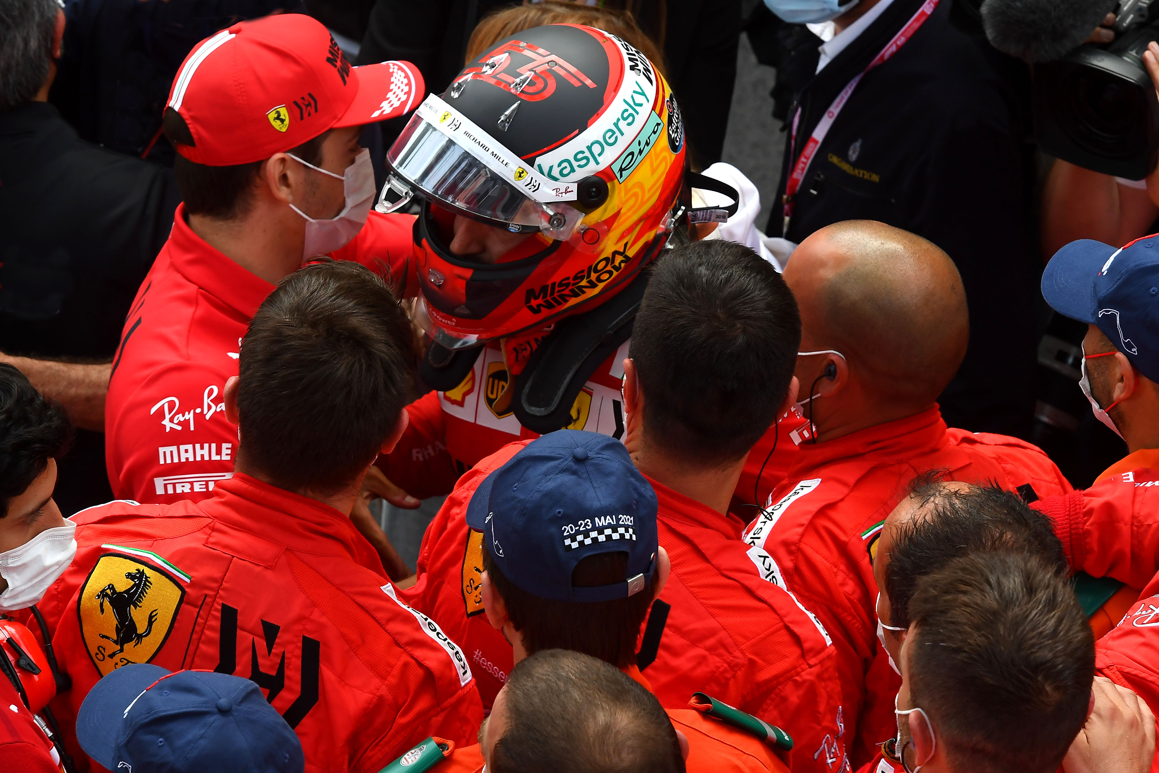 GP MONACO F1/2021 - DOMENICA 23/05/2021 Шарл Льоклер, Карлос Сайнц