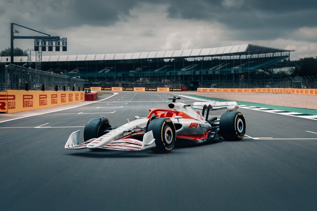 2022 F1 Car Silverstone Grid Формула 1, F1, 2022