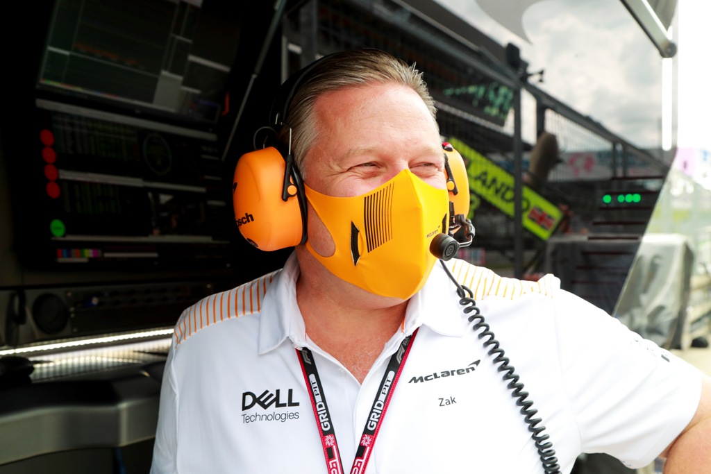 Zak Brown, CEO, McLaren Racing Зак Браун