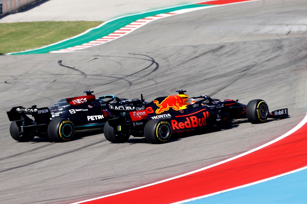 Formula 1 2021: United States GP Люис Хамилтън, Макс Верстапен