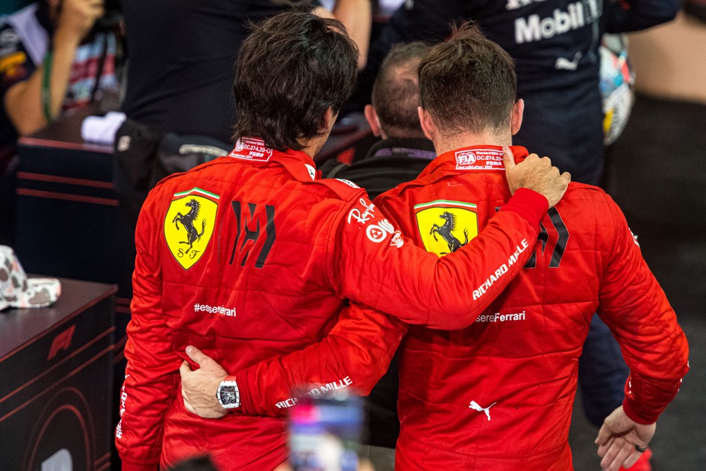 GP ABU DHABI F1/2021 - DOMENICA 12/12/2021 Карлос Сайнц, Шарл Льоклер
