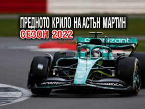 Височината на предното крило на Астън Мартин Астън Мартин 2022