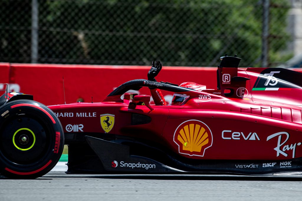GP SPAGNA F1/2022 - SABATO 21/05/2022 credit: @Scuderia Ferrari Press Office Шарл Льоклер