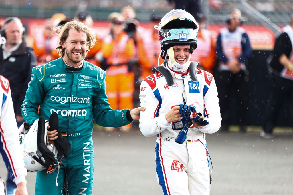 Formula 1 2022: British GP Себастиан Фетел, Мик Шумахер