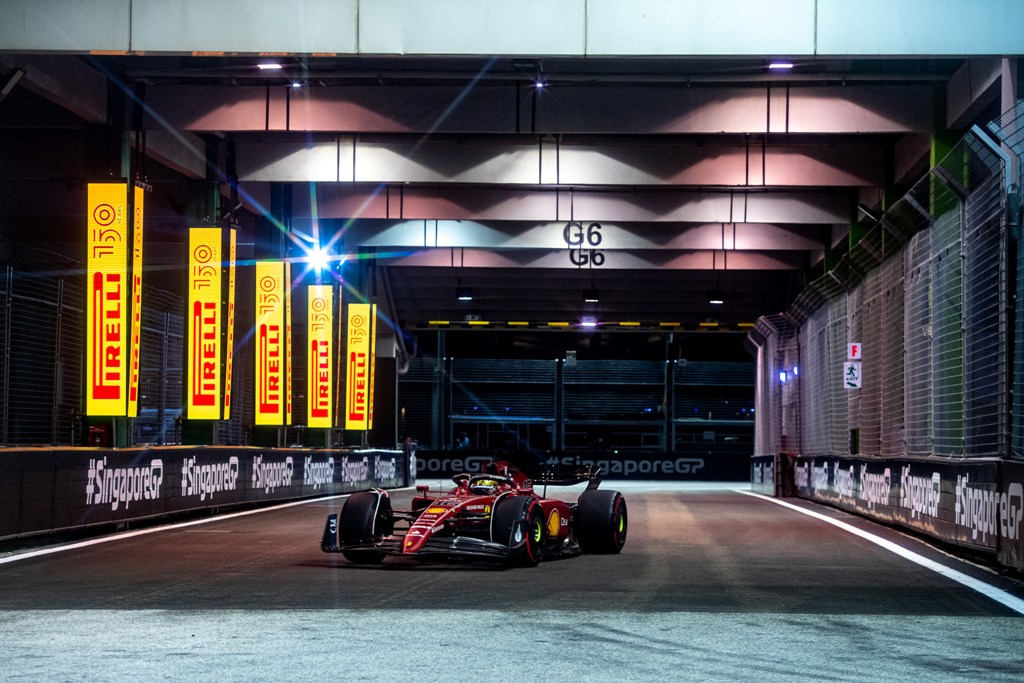 GP SINGAPORE F1/2022 - VENERDI' 30/09/2022 Шарл Льоклер