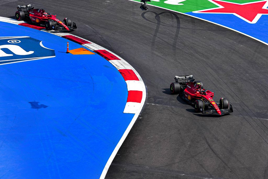 4 - GP MESSICO F1/2022 - DOMENICA 30/10/2022 Карлос Сайнц, Шарл Льоклер, Ферари