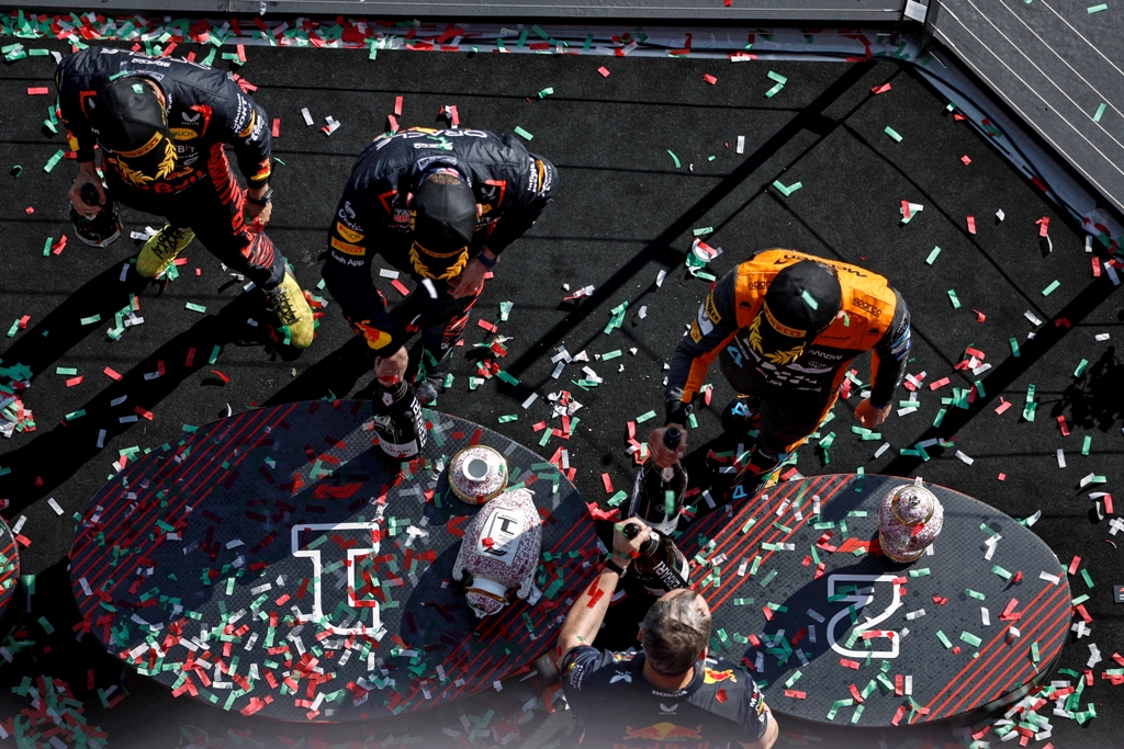 Formula 1 2023: Hungarian GP Ландо Норис, Макс Верстапен