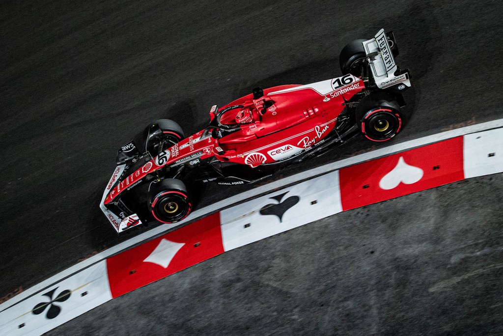 3 - GP LAS VEGAS F1/2023 - VENERDI’ 17/11/2023 Шарл Льоклер