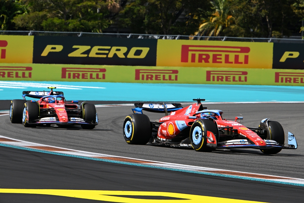 Formula 1 2024: Miami GP Шарл Льоклер, Карлос Сайнц, Ферари