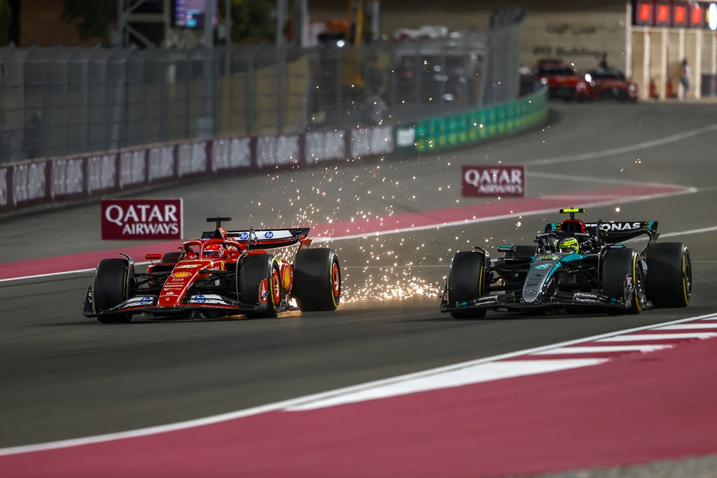 Formula 1 2024: Qatar GP Шарл Льоклер, Люис Хамилтън, Ферари F1, Мерцедес F1