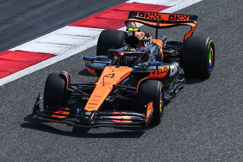 Formula 1 Testing in Bahrain - Day 3 Ландо Норис, Макларън F1
