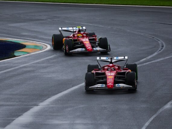 Шарл Льоклер, Люис Хамилтън, Ферари F1