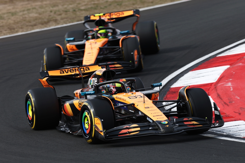 F1 Grand Prix Of China Оскар Пиастри, Ландо Норис, Макларън F1