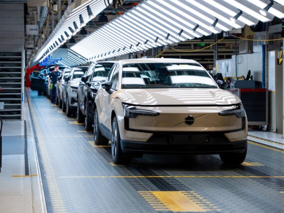 EX30 Start of Production at Volvo Car Gent