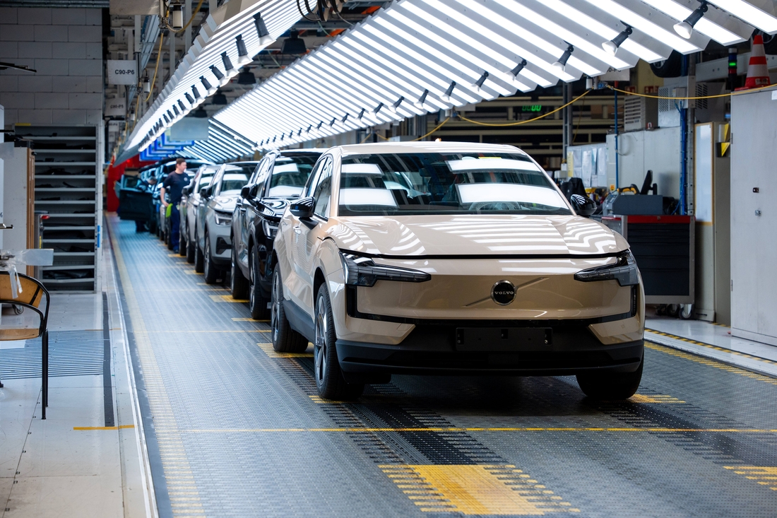 EX30 Start of Production at Volvo Car Gent EX30 Start of Production at Volvo Car Gent
