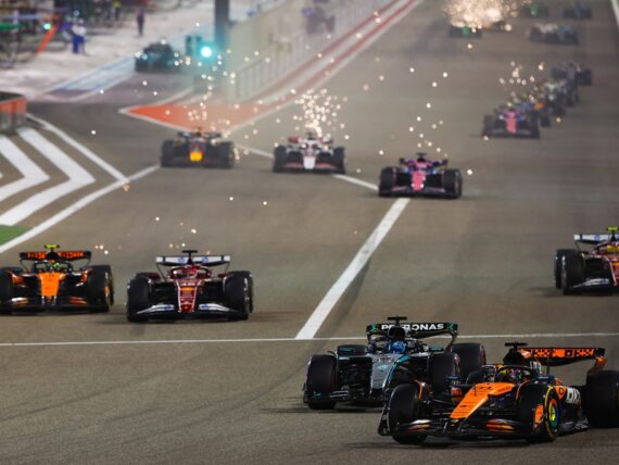 Ландо Норис, Оскар Пиастри, Макларън F1, Джордж Ръсел, Шарл Льоклер