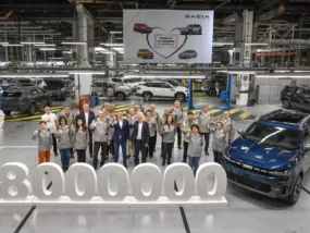 Dacia в Миовени, Румъния