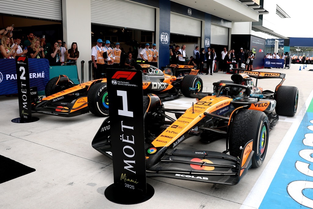976 Макларън F1, Гран при на Маями, Оскар Пиастри, Ландо Норис