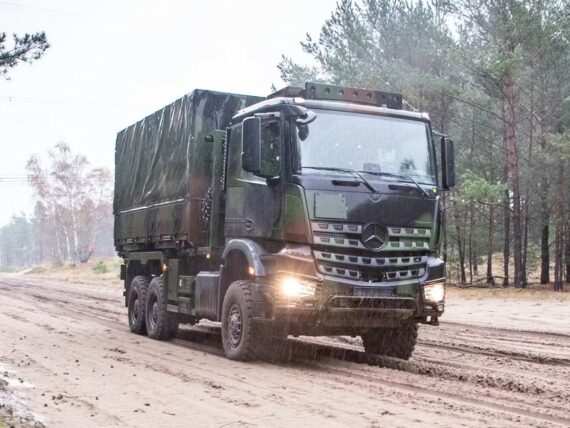 Mercedes Arocs Daimler Trucks Bundeswehr