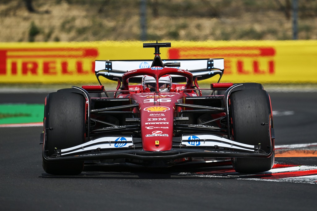F1 Grand Prix of Hungary - Final Practice Шарл Льоклер