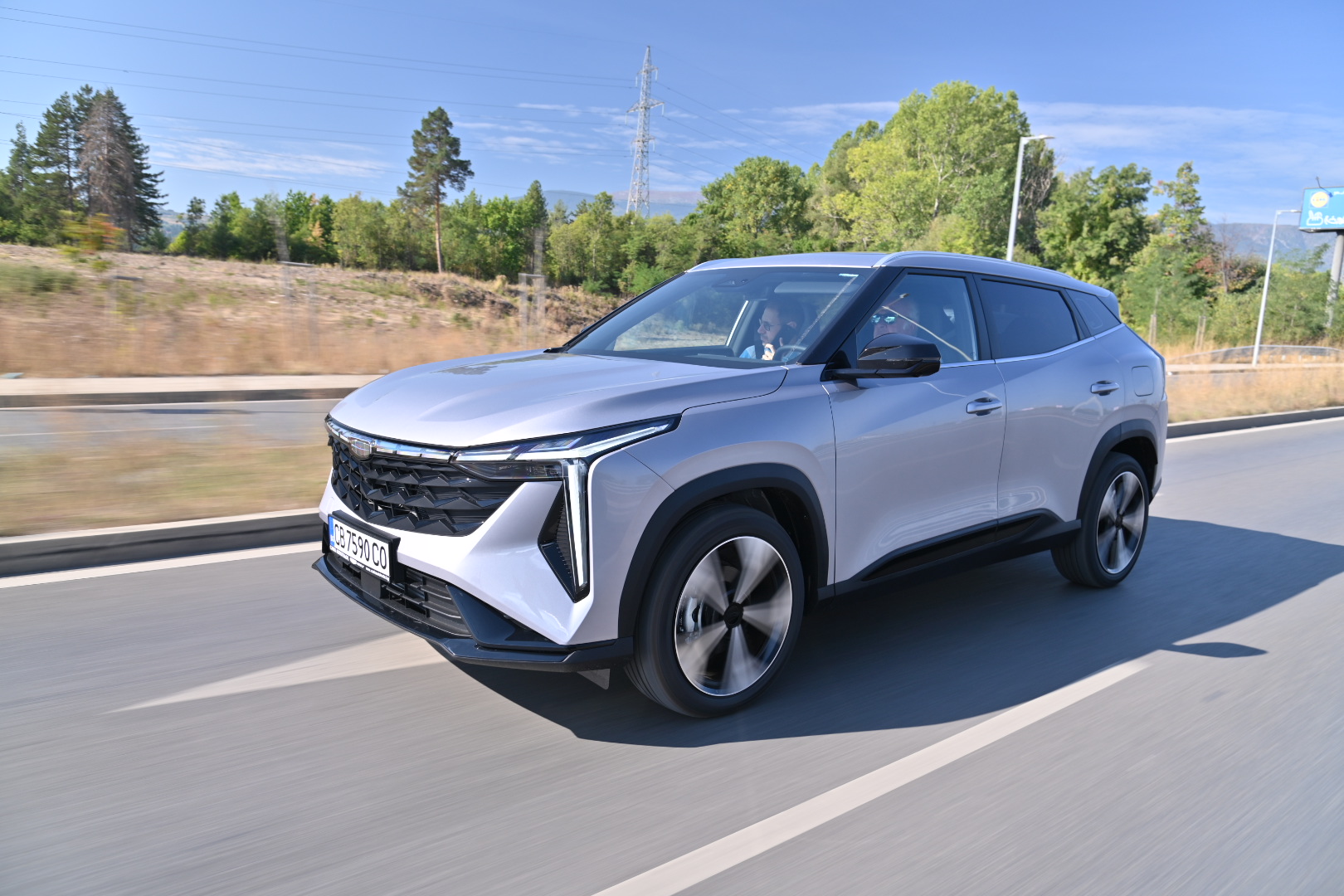 Geely Cityray Снимка на Geely Cityray в движение