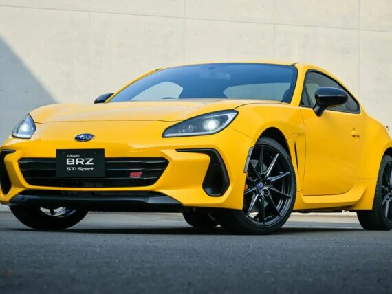 Subaru BRZ Series.Yellow