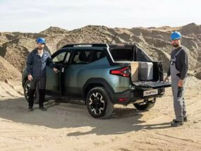 Dacia Duster като мини пикап Dacia Duster Pick-up