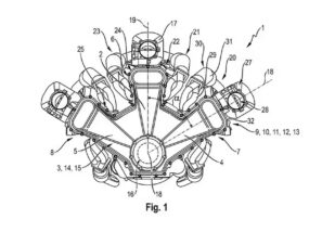 Patent Porsche W18