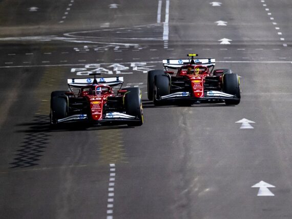 Шарл Льоклер, Люис Хамилтън, Ферари F1