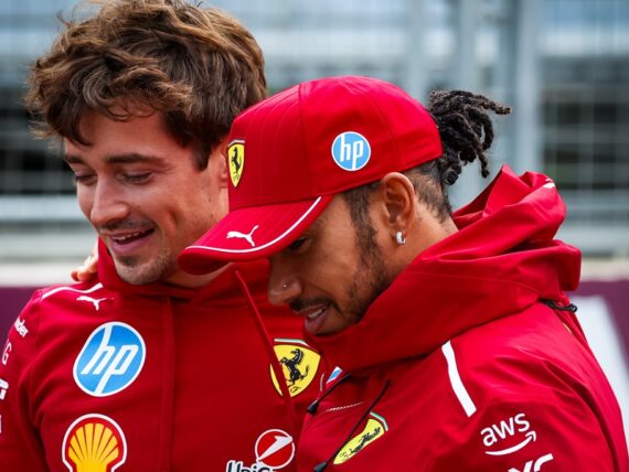 Люис Хамилтън, Шарл Льоклер, Ферари F1