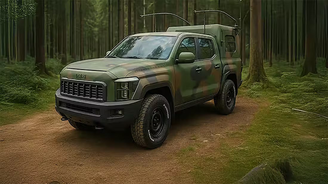 Kia Tasman_18 Kia Tasman военна версия